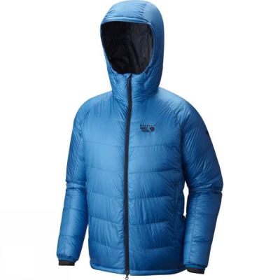 Plumas Mountain Hardwear Phantom Hooded Hombre Azules - Chile KLG083751